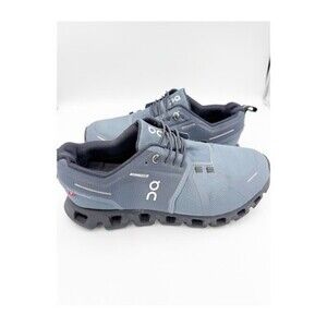 On Cloud 5 Waterproof Mens Sz 7 Womens 8.5 Sneakers Blue Navy Great! Very Light